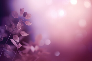 Obraz na płótnie Canvas Soft purple floral background