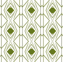 The creative use of geometric shapes and ornaments in the seamless textile art pattern adds a modern touch to the fabric, making it perfect for decorative purposes and adding a stylish decoration to a