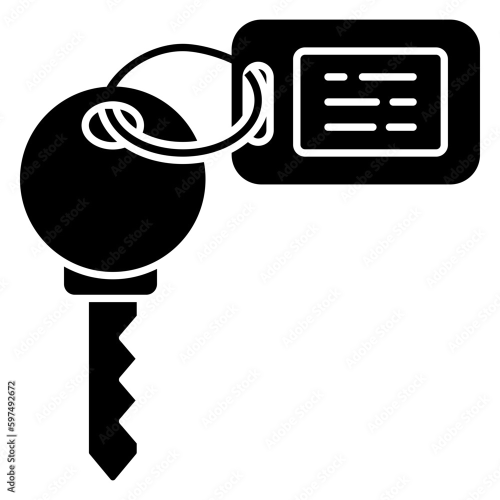 Canvas Prints Premium download icon of key 