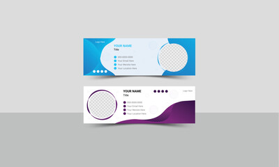 Email signature design template 