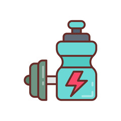 Sport Drink icon in vector. Illustration