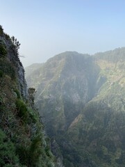 Fototapeta na wymiar View on Curral das Freiras in the nuns valley on Madeira
