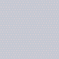 Simple and elegant polka dots pattern. Seamless vector pattern with small hand drawn dots. Classic dotted background