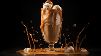 Salted Caramel Milkshake