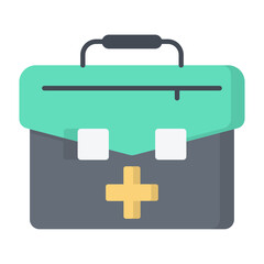 Medicine Bag Flat Icon