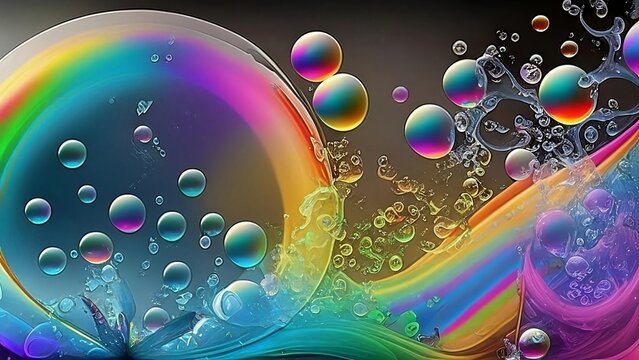 Rainbow bubbles deals