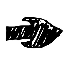 hand drawn arrow mark icons element