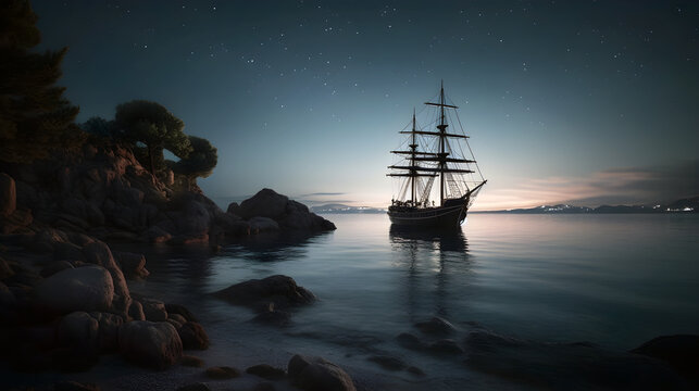 Seascape panorma