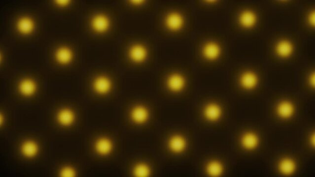 multi-colored diode flashlight burning in the dark
