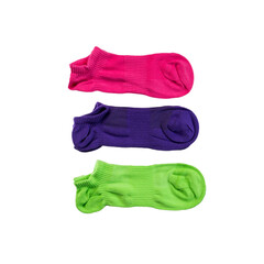 men's low colored socks for sports and sneakers, factory knitted cotton products