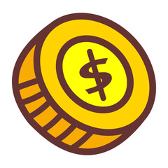 Finance Icon Illustration
