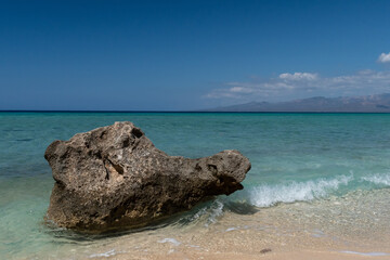Ancon beach near Trinidad in Cuba