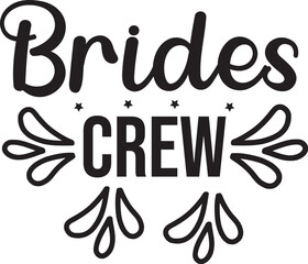 Brides Crew svg