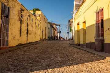 In the alleys and historic districts of Trinidad
