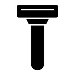 Razor Glyph Icon
