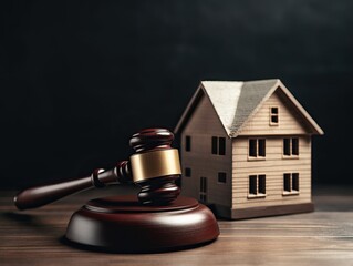 Versteigerung von Immobilien im Gerichtsverfahren, generative AI.