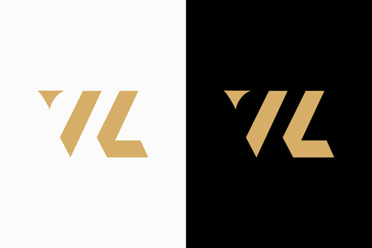 VL logo vector premium design
