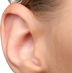 Closeup on a Woman's Ear