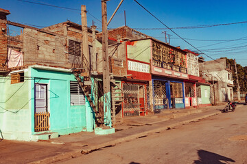 In the alleys and historic districts of Trinidad