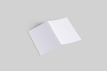 A5 Brochure Blank can be used to make your presentation project