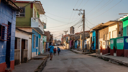 In the alleys and historic districts of Trinidad