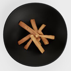 Realistic 3D Render of Fire Pit