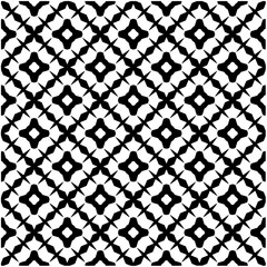 Monochrome pattern. Abstract texture for fabric print, card, table cloth, furniture, banner, cover, invitation, decoration, wrapping.seamless repeating pattern.Black and white color.