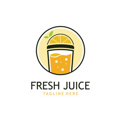 Fresh Drink Simple Logo Template