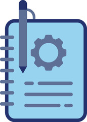 Notebook flat icon