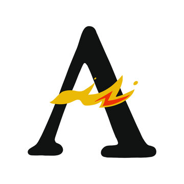 leter a logo