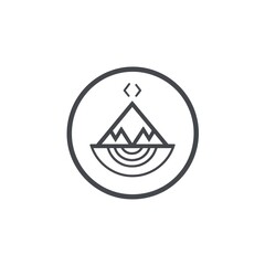 Fototapeta premium Minimalist Logo 