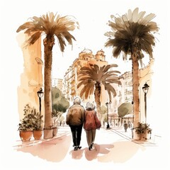 Forever Love on Alicante Esplanada