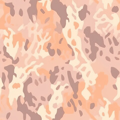 Giraffe animal print, repeat seamless tile, background, modern, retro textile, fur repetition of fauna. Generative AI.