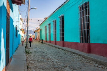 In the alleys and historic districts of Trinidad