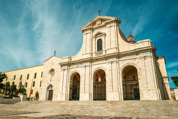 Fototapeta na wymiar Santa Maria di Bonaria, Cagliari, Sardinia