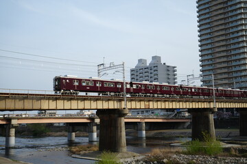 Hankyu Railway Imazu Line in Hyogo, Japan - 日本 兵庫 阪急電鉄 今津線