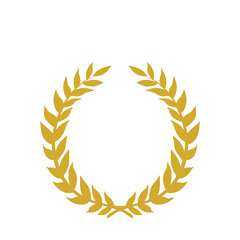 Gold Laurel Wreath 