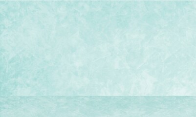 Studio Scene Background, Abstract Interior in mint color