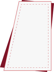 frame border shape for text