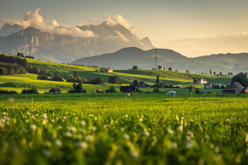 Aussicht in den Alpstein, Gais AR (Schweiz)