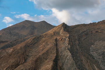 View of a mountain in Oman, Nizwa