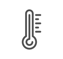 Sun protection related icon outline and linear vector.