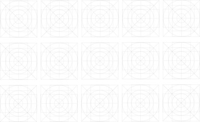 Template for icons in Illustrator (or by hand)