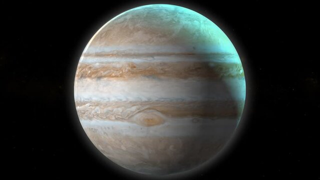 Jupiter Planet Rotating 