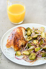 Chicken with vegetables 