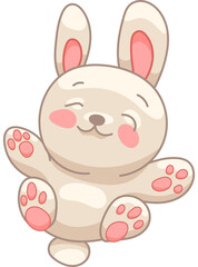 Cute Bunny Character