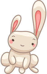 Obraz premium Cute Bunny Character