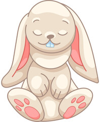 Cute Bunny Character