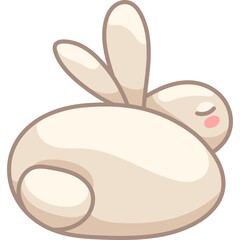 Cute Bunny Character
