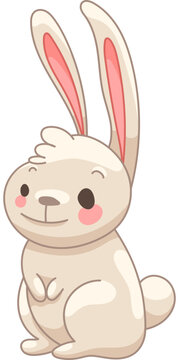 Cute Bunny Character